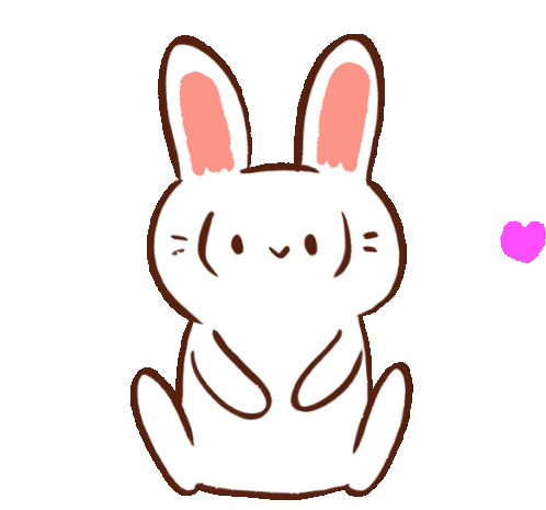 Catscafe Rabbit Sticker